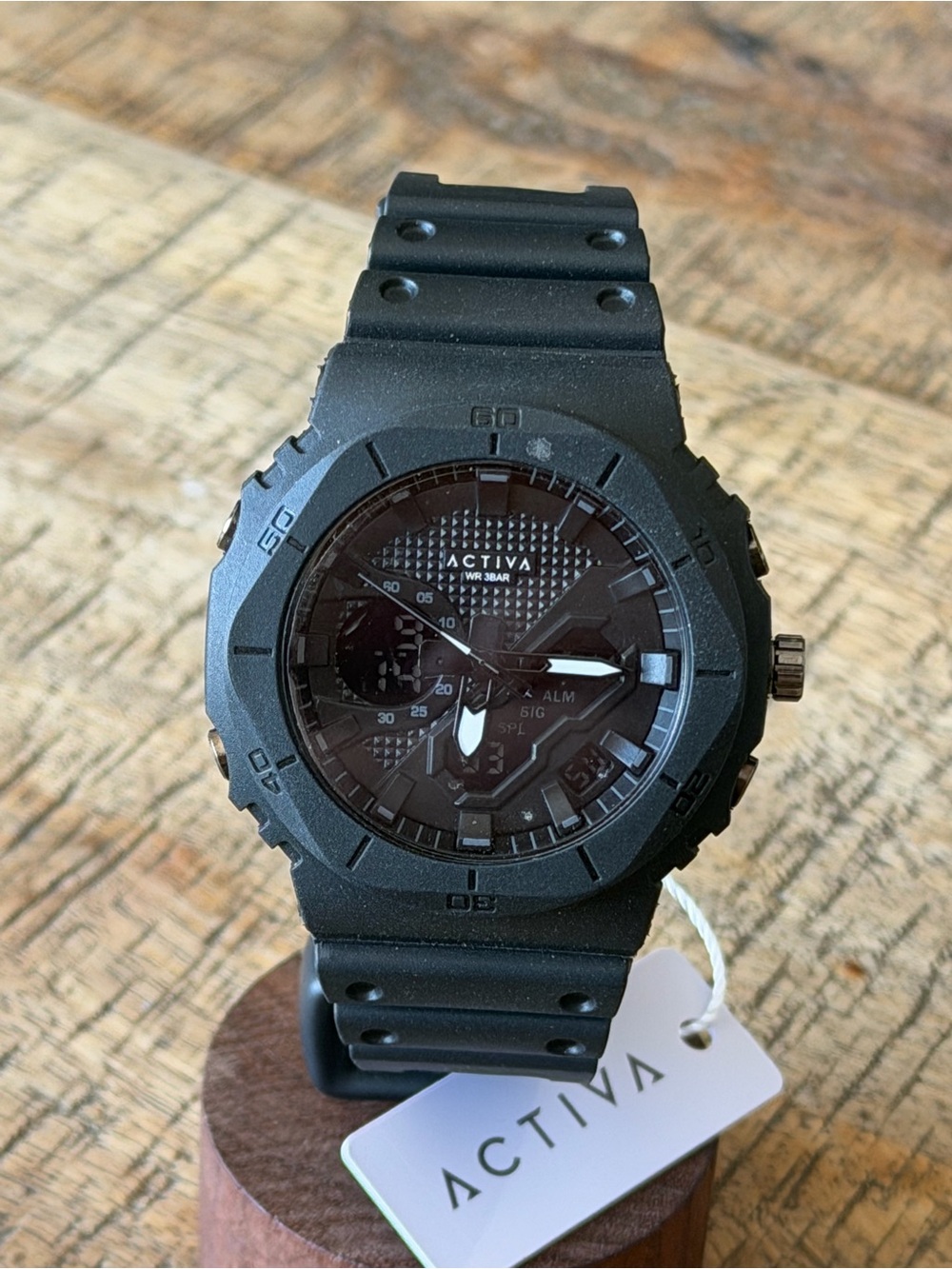 New in Box ACTIVA x Invicta Hybrid Watch 48mm - Sporty Digital Analog, 30M WR